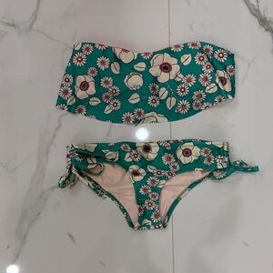 Wildfox Floral Bandeau bikini set